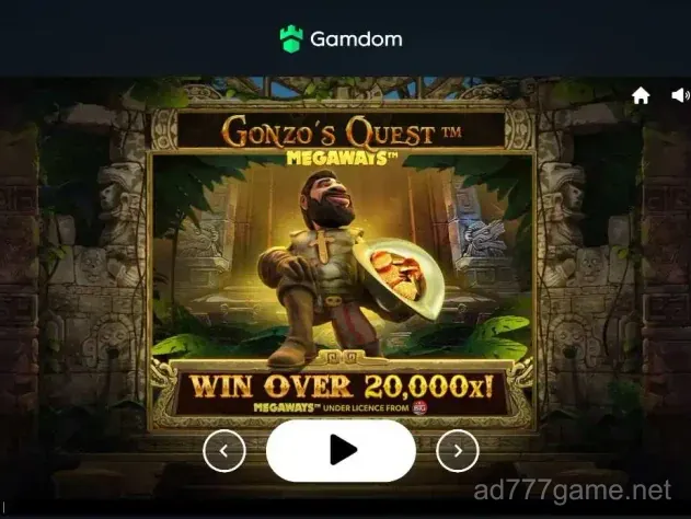 ad777 Slot Games Interface